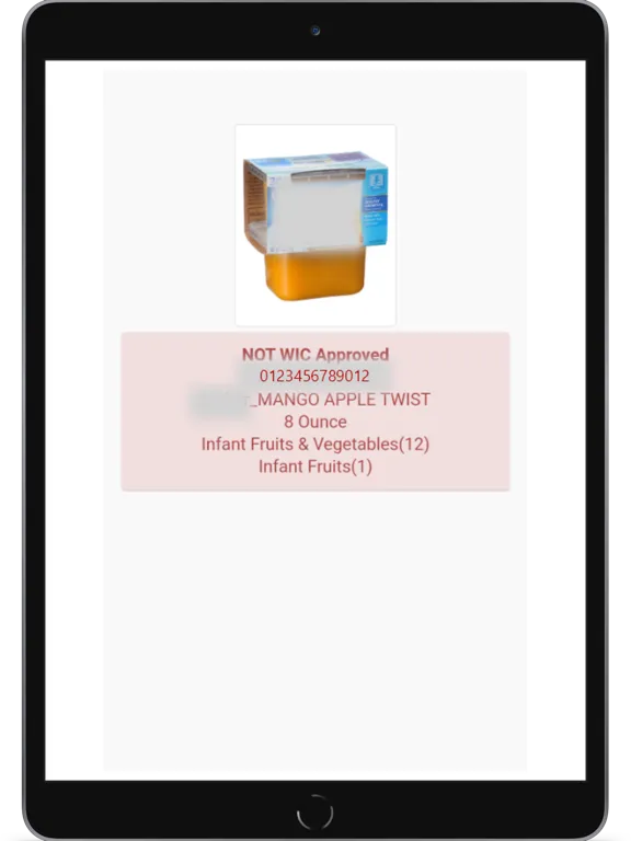 تصاویر WIC Vendor APL Checker iPad 