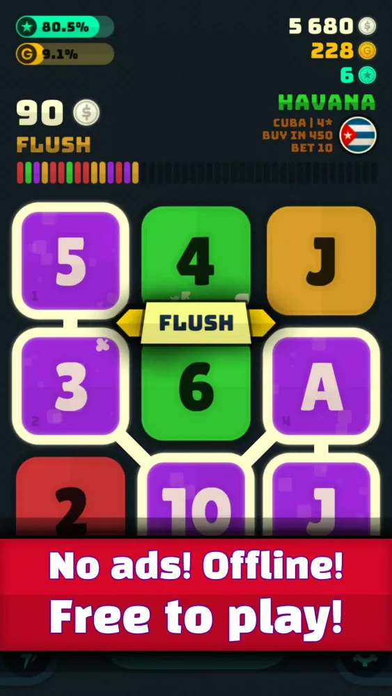 Zrzuty ekranu Merge Poker