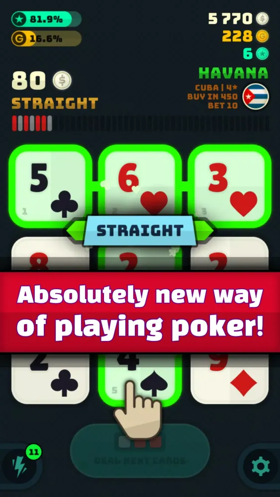 Zrzuty ekranu Merge Poker