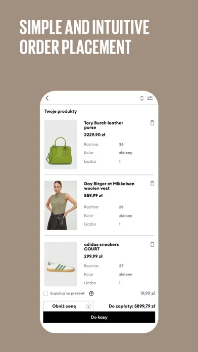 Captures d'écran de Answear - online fashion shop