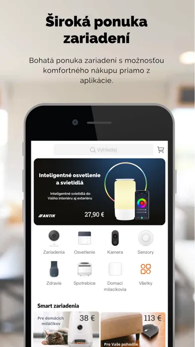 Tangkapan skrin Antik SmartHome