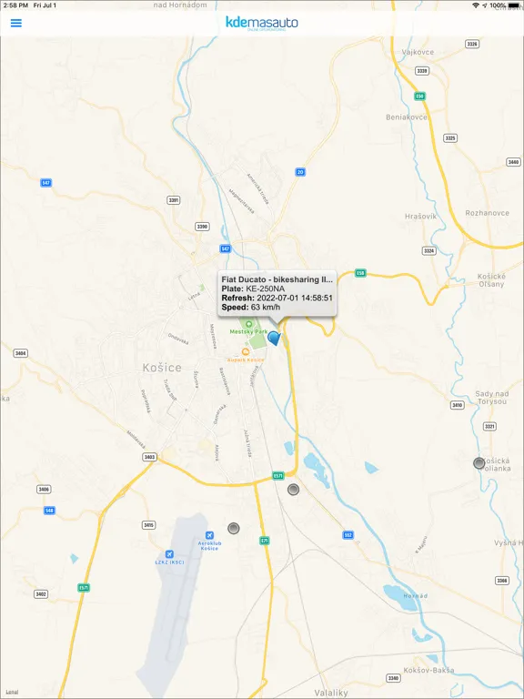 KdeMasAuto iPad  Screenshots