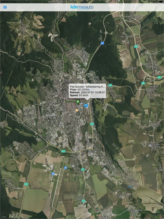 KdeMasAuto iPad  Screenshots