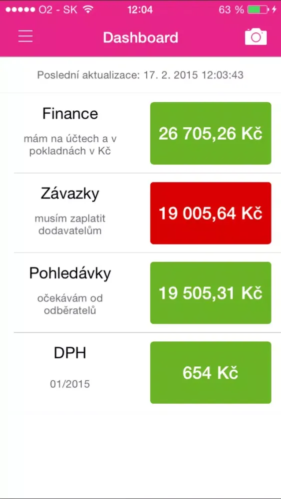 Zrzuty ekranu T-Cloud Helios One