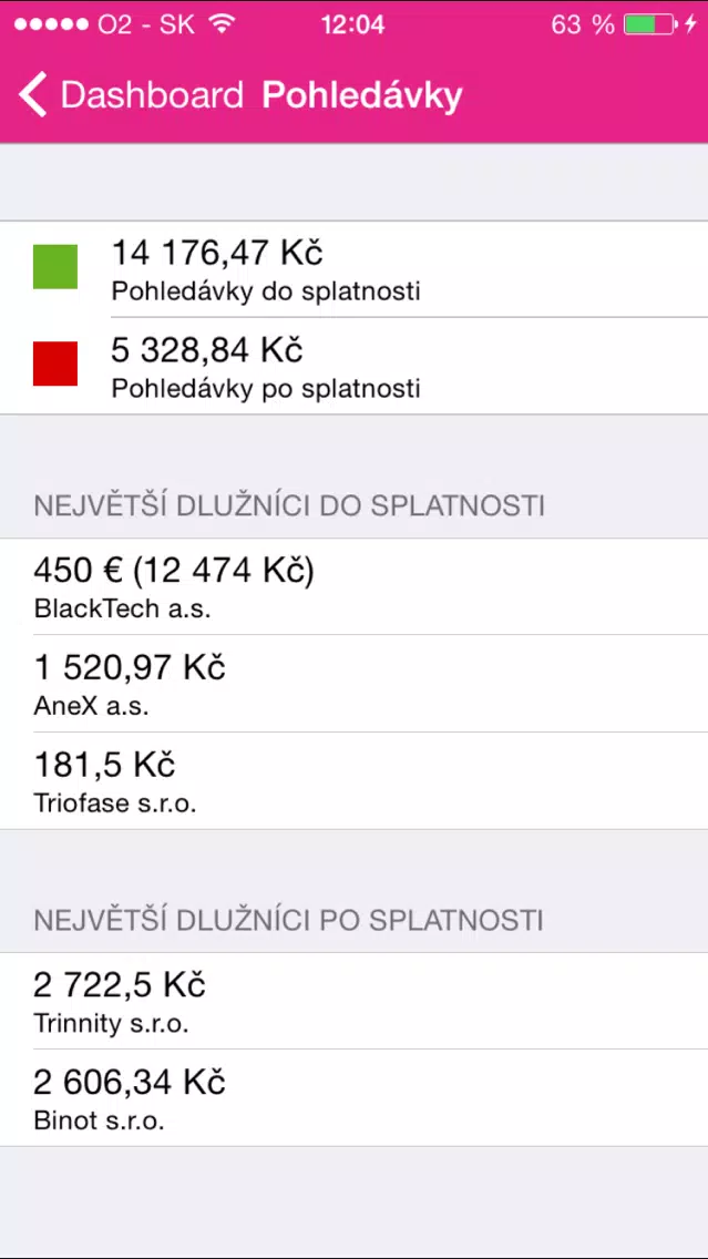 Zrzuty ekranu T-Cloud Helios One