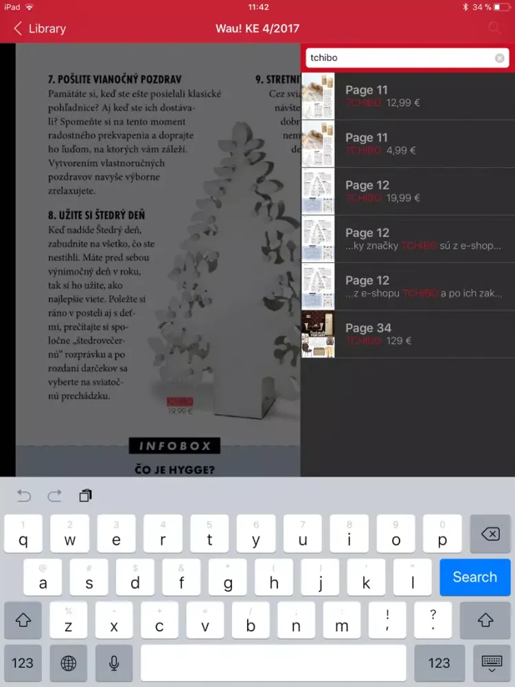 Wau! magazín Košice iPad  Screenshots