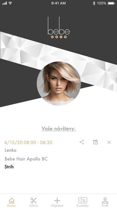 ภาพหน้าจอของ Bebe Hair