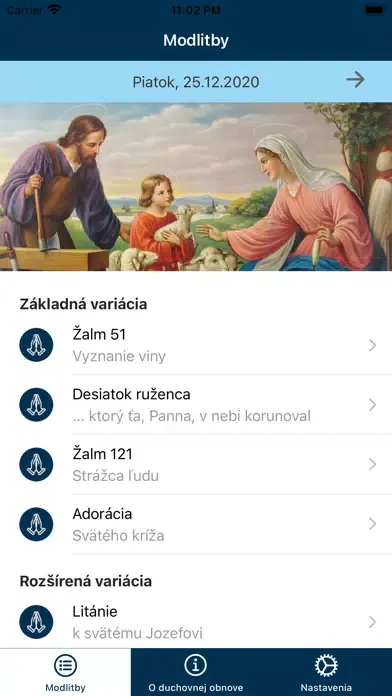 Capturas de tela do Nazaret mojím domovom