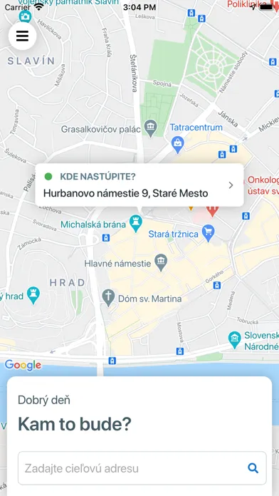 POME TAXI Slovensko スクリーンショット