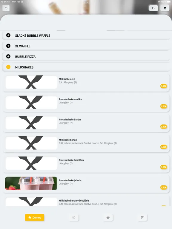 Bubble Waffle Bratislava iPad  Screenshots