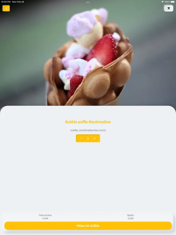 Bubble Waffle Bratislava iPad  Screenshots