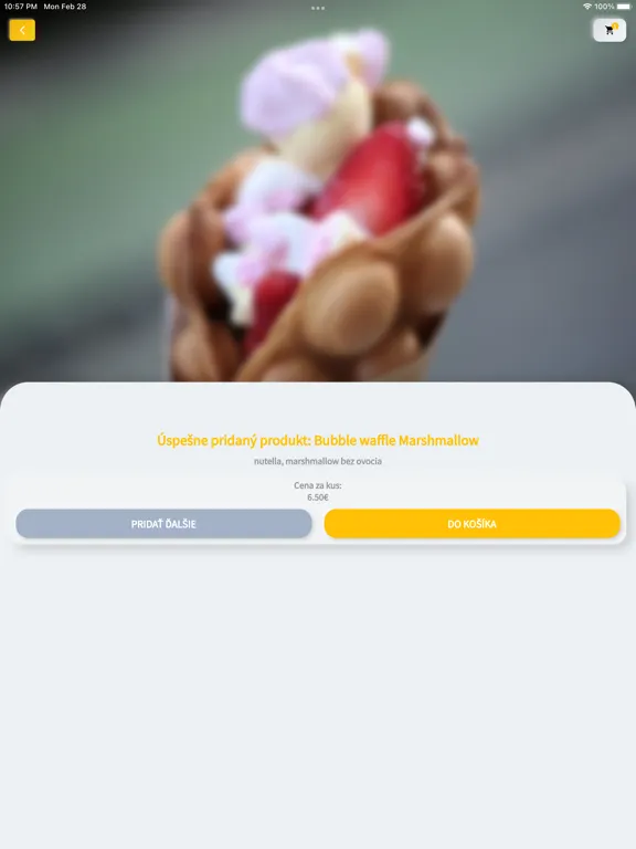 Bubble Waffle Bratislava iPad  Screenshots