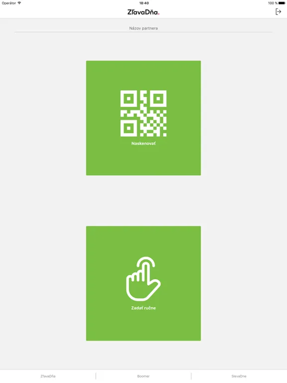 صور ZľavaDňa QR skener iPad 