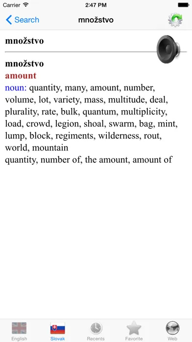 English Slovak best dictionary translator - Anglický slovenskom najlepší slovník prekladač应用截图