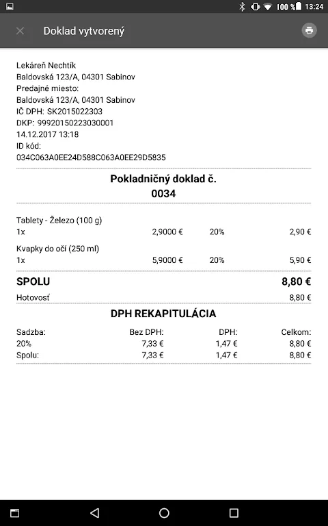 Captures d'écran de Pokladnica