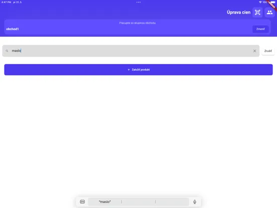 Скриншоты Cenotvorba iPad 