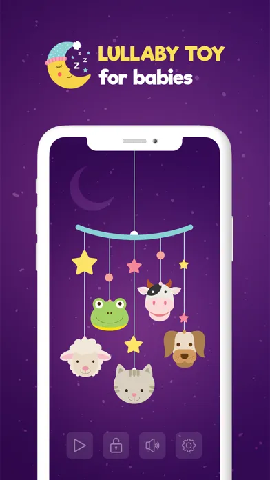 Capturas de tela do Lullaby Toy