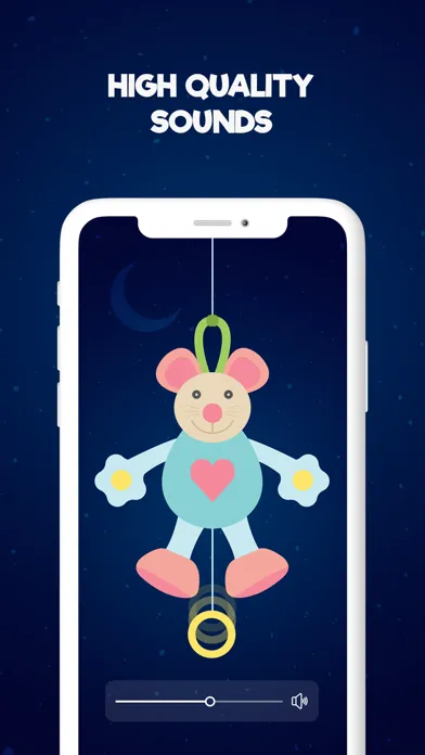 Capturas de tela do Lullaby Toy