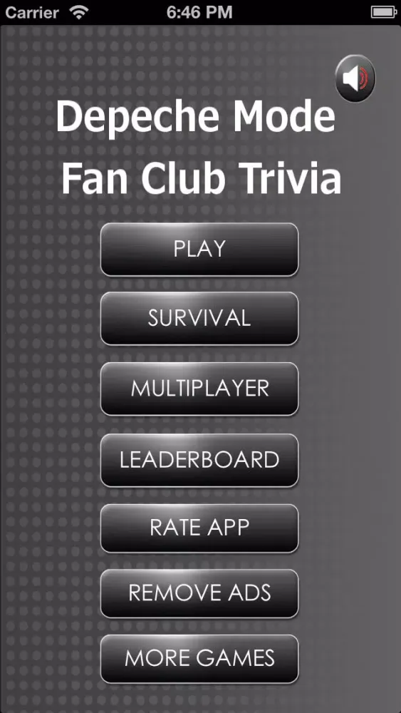 Captures d'écran de Trivia Fan Club - Depeche Mode Edition Free Multiplayer Quiz