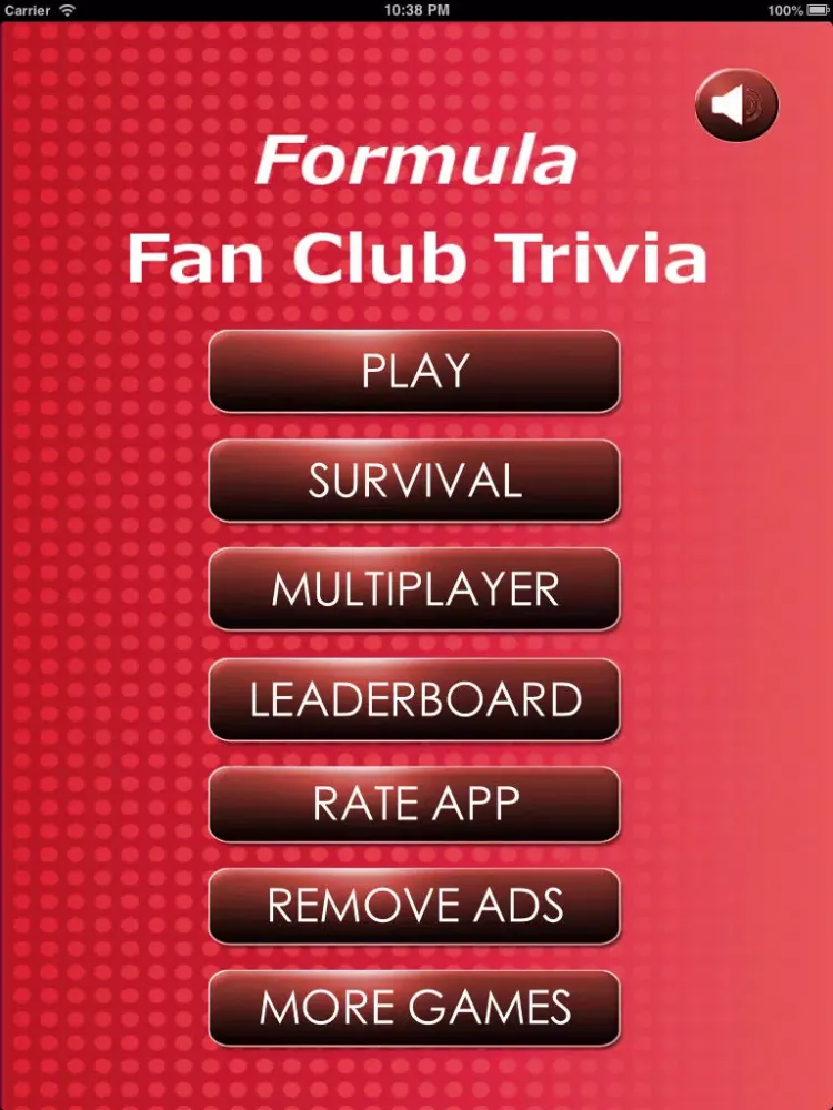Trivia Fan Club - Free F1 Edition Motorsport Multiplayer Qiuz iPad  স্ক্রিনশট