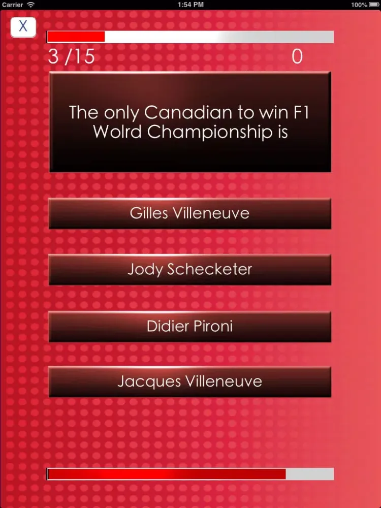 Trivia Fan Club - Free F1 Edition Motorsport Multiplayer Qiuz iPad  স্ক্রিনশট