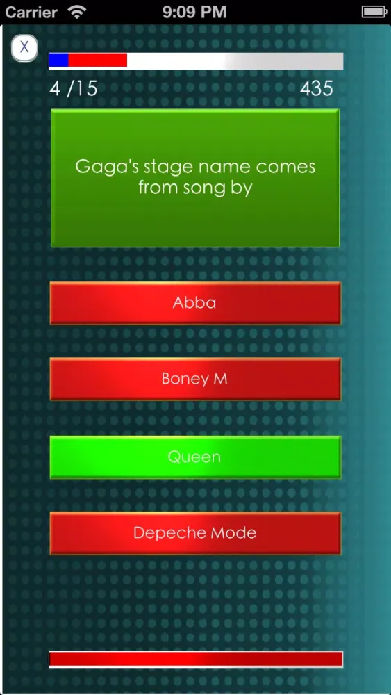 Tangkapan layar Pop Celebs Buzz Quiz - Family Trivia with Miley Cyrus, Katy Perry, Lady Gaga, Psy and more
