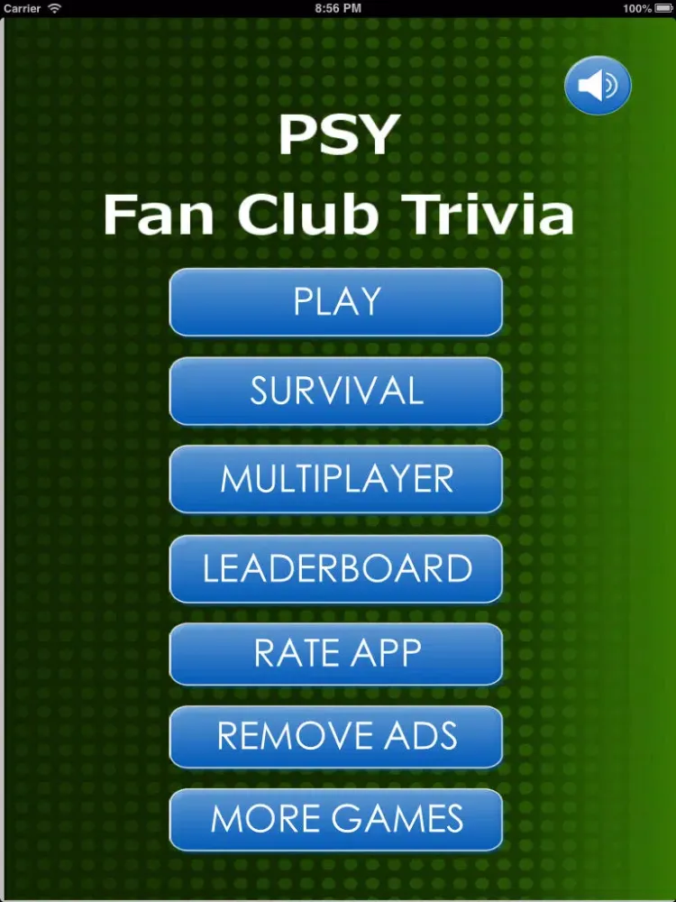Zrzuty ekranu Fan Club Trivia - Psy Edition, Funny Pop Celebrity Style Multiplayer Quiz for Free iPad 