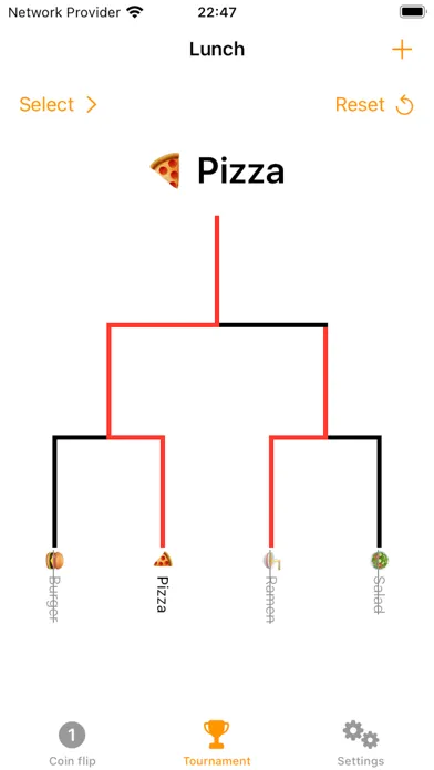 Zrzuty ekranu Coin Flip Tournament