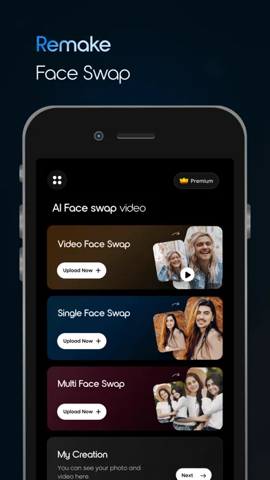 Screenshot di AI Face Swap Video & Photo App