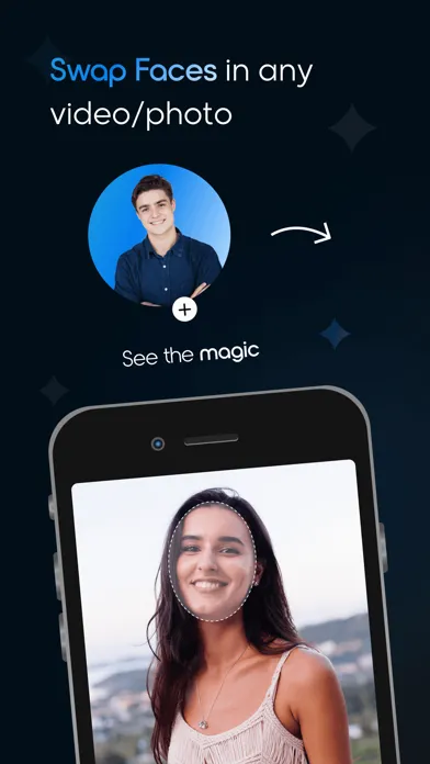 Screenshot di AI Face Swap Video & Photo App