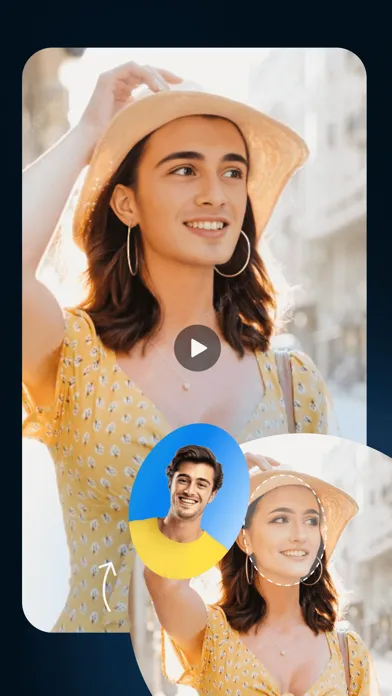 Screenshot di AI Face Swap Video & Photo App
