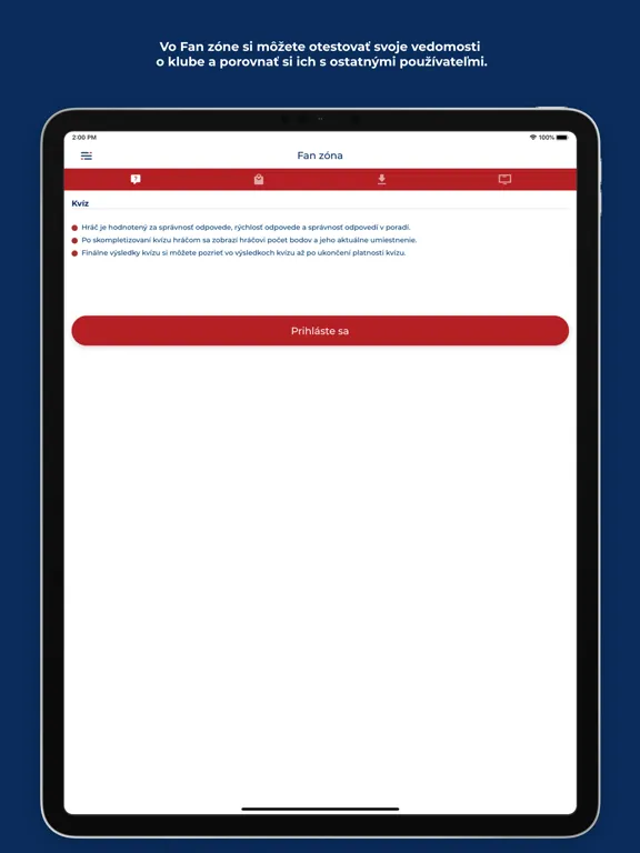 HC SLOVAN Bratislava iPad  Ekran Görüntüleri