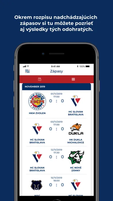 HC SLOVAN Bratislava Ekran Görüntüleri