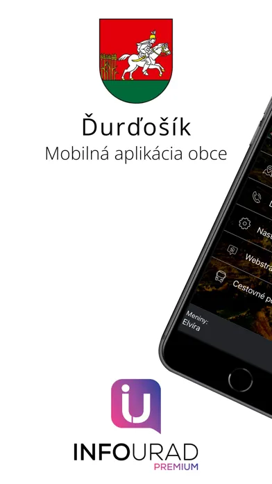 Obec Ďurďošík スクリーンショット