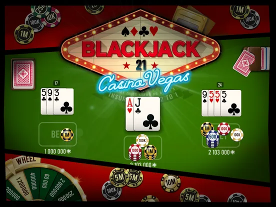 BLACKJACK 21 - Casino Vegas iPad  Screenshots