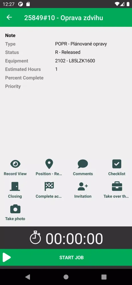 ภาพหน้าจอของ iWi Mobile