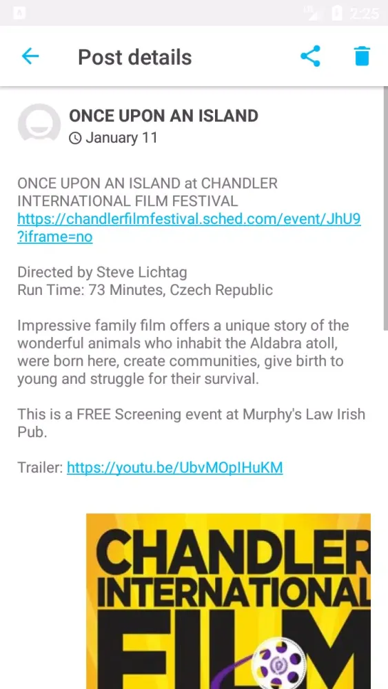 Tangkapan layar Once Upon an Island