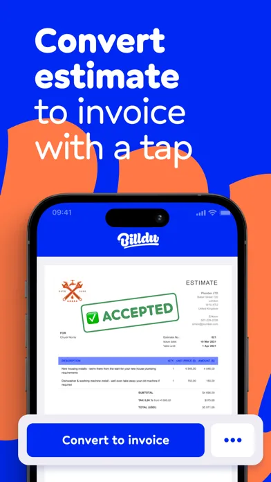 Invoice Maker, Estimate Billdu应用截图