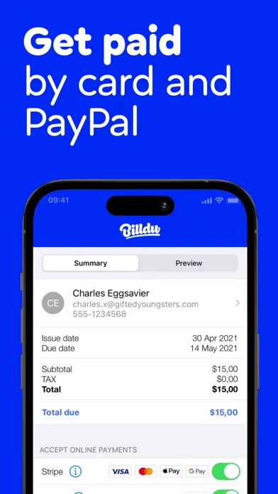 Invoice Maker, Estimate Billdu应用截图
