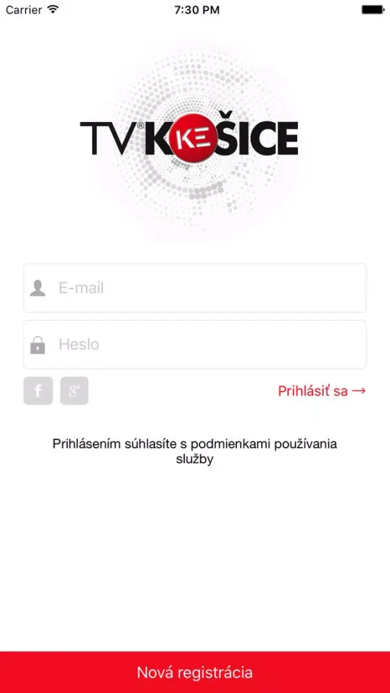 TV KOŠICE স্ক্রিনশট