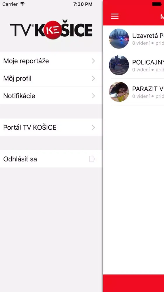TV KOŠICE স্ক্রিনশট