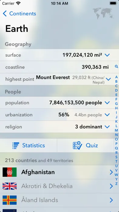 Ảnh chụp màn hình của Geography EDU