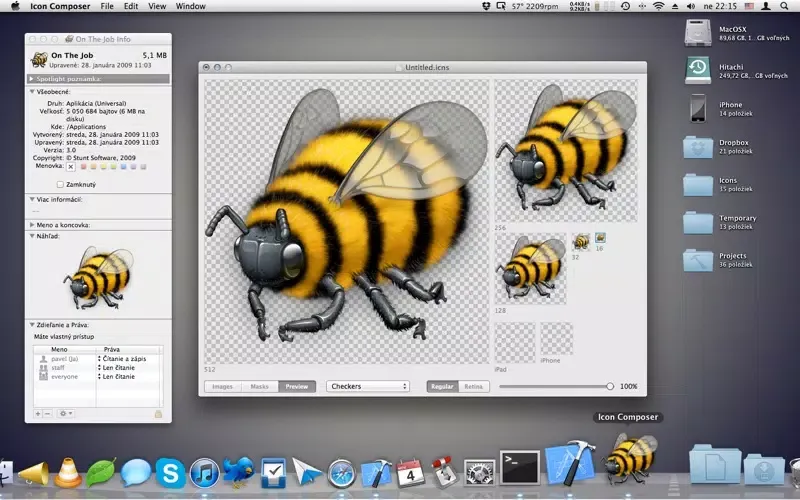 Icon Creator - ICNS and icon set composer 스크린샷
