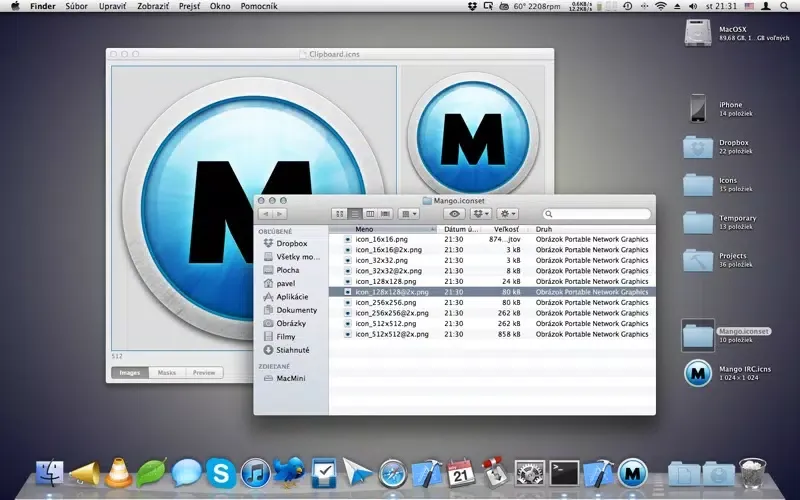 Icon Creator - ICNS and icon set composer 스크린샷