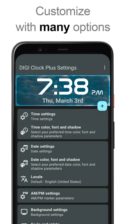 DIGI Clock Widget Plus-screenshot-3