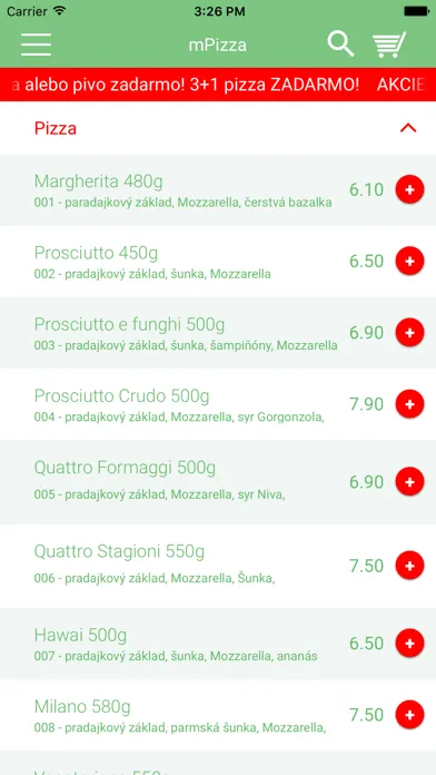 Lombardi Pizza Screenshots