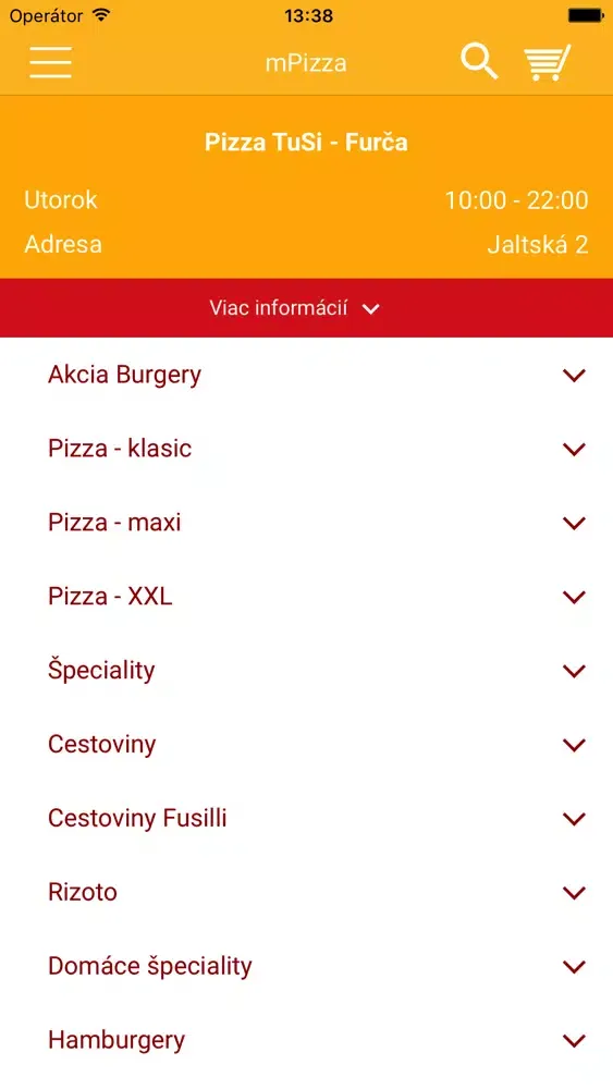 Pizza TuSi - Košice स्क्रीनशॉट