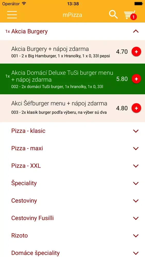 Pizza TuSi - Košice स्क्रीनशॉट