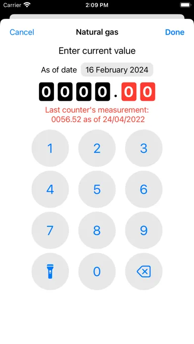 Counters log Screenshots