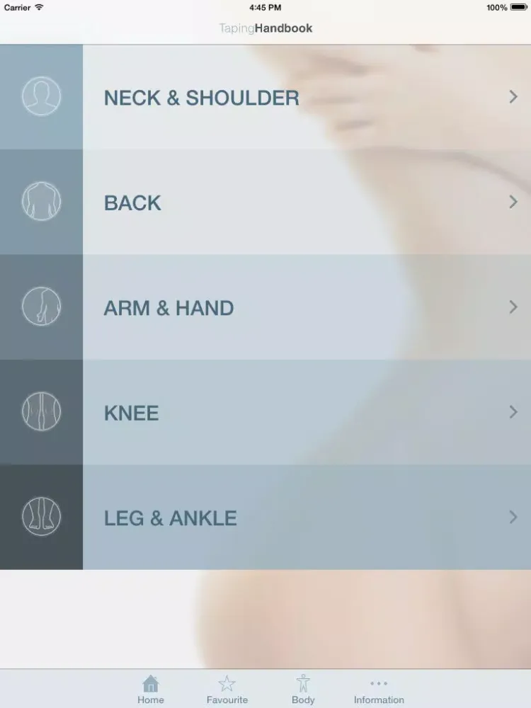 Taping Handbook iPad 应用截图